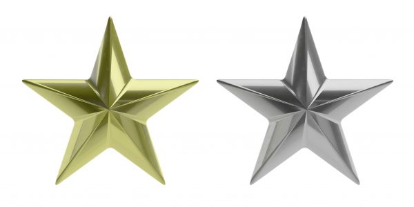 gold-and-silver-stars-isolated-cutout-against-whit-CFPKNJX