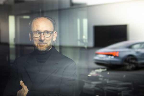 Marc Lichte, Leitung Design, AUDI AG,mit dem etron GT