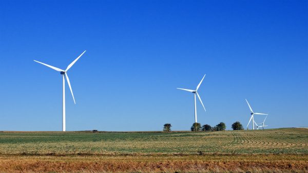 Wind turbines renewable energy generation