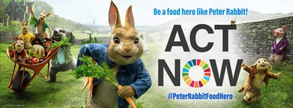 Peter Rabbit has joined forces with the United Nations, the UN Food and Agriculture Organization and the UN Foundation to promote actions that are good for your health and for the planet.
PHOTO:PETER RABBIT™ & © FW&Co. © 2021 CTMG.