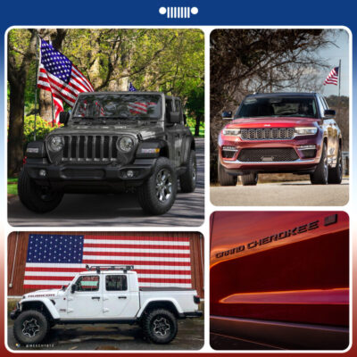 The Jeep® brand is named America’s Most Patriotic Brand for t