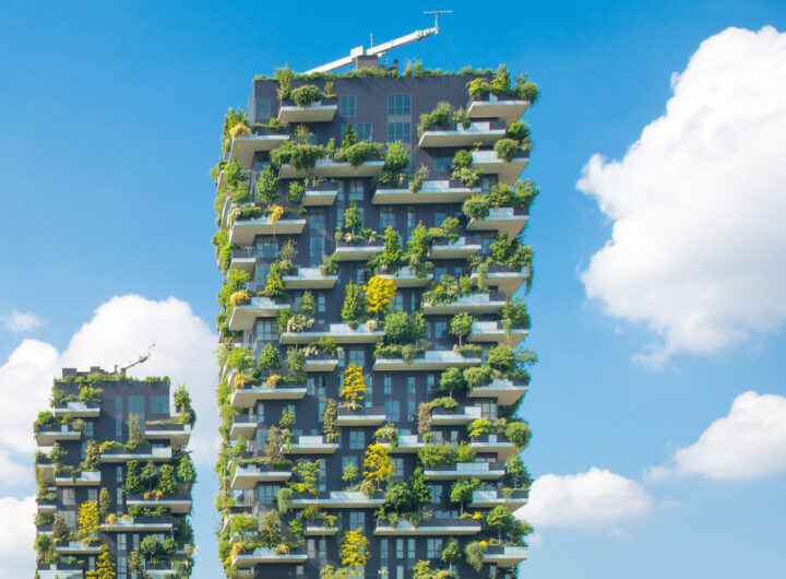 Construction Vertical gardens Milan
